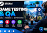 professionally test your steam game QA bugs and give feedback